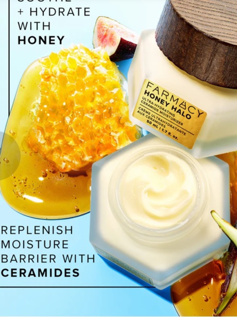 Farmacy Honey Halo Moisturizer - 1.7 Oz nib